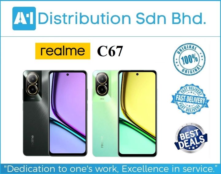 Realme C67 Smartphone (8GB + 128GB) (8GB + 256GB) (100% Original Realme ...