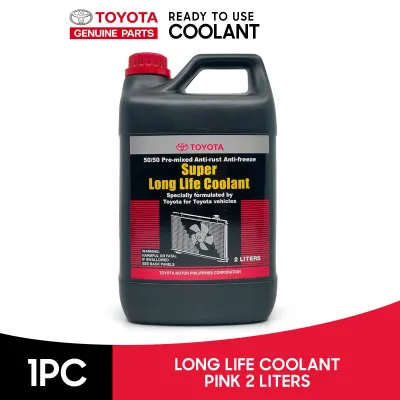 Toyota Genuine Long Life Coolant Pink Ready To Use 08889-80071 2L / 2 Liters