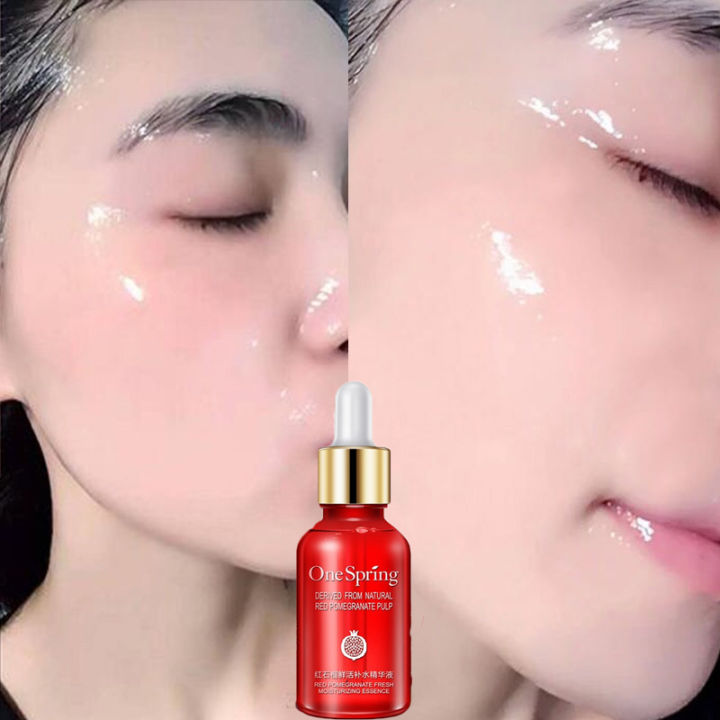 【Ready stock】One Spring Red Pomegranate Fresh Moisturizing Essence Face ...