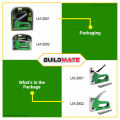 HOYOMA Staple Gun with EXTRA Staplers Stapler 4-14mm / 4-8mm for Wood Crafts DIY LM2801 | LM2802 BUILDMATE - HYMHT. 