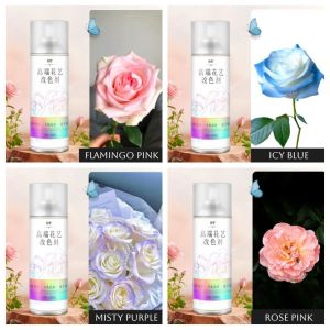 BUY 1 TAKE 1 450ML Floral Spray Paint for Flowers Quick Dry Oil Based 5 Colors Rose Lily Dye DIY Art