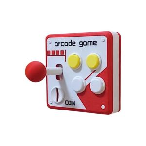 BOWENDA 3D Printed Arcade Joystick Light Switch Cover Creative 86 Type Switch Frame Cover Light Switch Accessory Decorative Light Switch Guard Cover Wall Decor