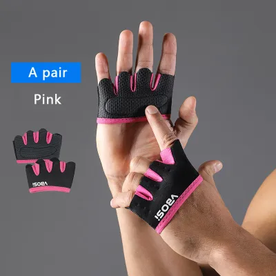 NEENCA Weight Lifting Gym Workout Gloves Men & Women - Anti slip and Wear resistant Minimalist Four Finger Half Palm Gloves for Weightlifting Exercise Training Fitness