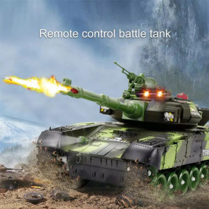 เล่น RC สำหรับเด็ก: คลังสินค้าพร้อม ถังควบคุมการชาร์จ ระยะไกล การต่อสู้และด้วยรถถัง