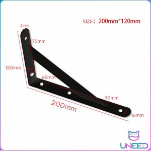 Need Heavy Duty Shelf Bracket Wall Mount 90° Brackets for Floating Shelf