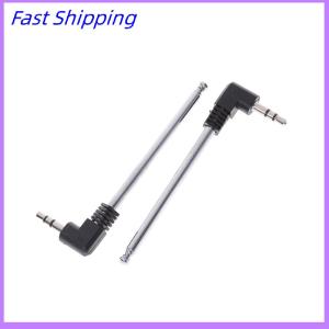 🔥🔥🔥kangsiwen 1pcs 3.5MM CONNECTOR เสาอากาศวิทยุ FM สำหรับวิทยุลำโพงขนาดเล็กโทรศัพท์มือถือ