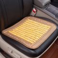Universal Bamboo Seat Mat Home Car Seat Chair Cooling Mat Cushion Wood Anti Slip Office Bamboo Cooling Seat Mat Summer Sheet Chair Breathable Waterproof Brown Beige Retro Style Lapik Kerusi Kereta Buluh Kusyen Kereta 竹片坐垫 1pc. 