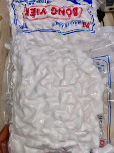 BẢO THẠCH Bông Gòn Viên Y Tế Gói 500gr Chính Hãng Tiện Lợi Không Cần Cắt Kích Thước Chuẩn 3-5cm Bảo Vệ Hàng Hóa Tốt Hơn