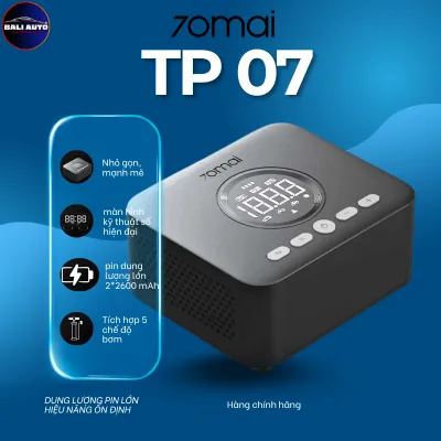 Bơm lốp ô tô 70mai TP07
