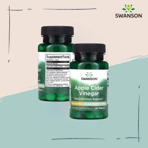 Swanson PH |  Swanson Apple Cider Vinegar 200 mg 120 Tablets Double Strength Formula Detoxification Support