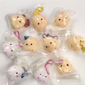 Fluffy simulated plush chick toy with a creamy squishy texture super soft and food-grade a stress-relief gadget for adults