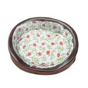 Trang Trí Giường Thú cưng tượng Mẫu Cho Nhà Búp Bê Đồ trang trí theo chủ đề Với in hoa Bộ Đồ Giường Trẻ Em chơi giả vờ Essential