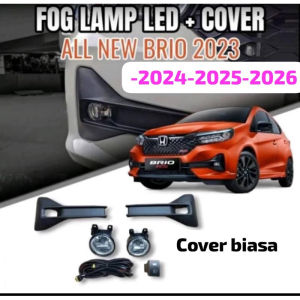 COVER FOG LAMP+DRL WELLCOME LIGHT RUNNING SEIN LED+ FOGLAMP FOG LAMP LAMPU KABUT LED ALL NEW BRIO 2023 2024 2025 2026