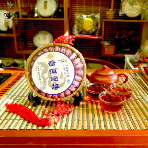 ชาผู่เออร์ ข้าวหอม ชาสุก 檽米香茶 (熟茶) 净含量（120克）