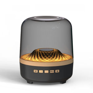 Wireless Speaker audio Pearl Black Diamond Compact and portable High definition sound Rhythmic light effect Audio Diamond pattern Four generations