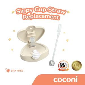 COCONI TRIANGLE PPSU STRAW CUP REPLACEMENT // TUTUP BOTOL SEGITIGA COCONI