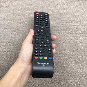 Điều khiển tivi Sanco smart có internet hàng chất lượng cao zin theo máy - Remote Sanco TV - tặng kèm pin