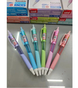 Bút Uni Jetstream SXN-101FL 0.5 Ly Mực Xanh Văn Phòng Học Sinh