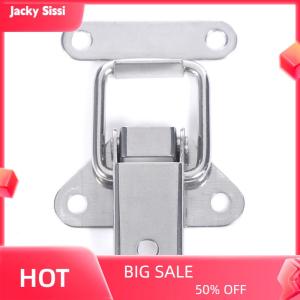 Jacky Stainless Steel 304 toolbox Locking hasps Metal Toggle Catch Clasp Loaded hinges