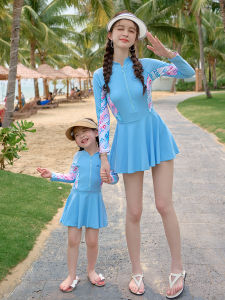 Đồ Bơi Cho Bé Gái Bộ Bơi Mẹ Và Bé Habi Fashion HB2412 Chất Liệu Co Giãn Cho Bé Từ 16-58kg