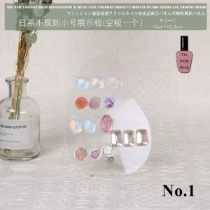 ชาร์จสีใสอะคลิลิคตั้งโชว์ พร้อมขาตั้ง + แผ่นกาวติด ใช้ทำลายโชว์สี สวยเก๋ๆ Premium