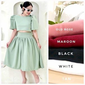 jacky Casual Summer  Formal Wear Hipster Midi   Skirt for Women    fits up to large frames classy and elegant timeless classic  timeless piece casual office or party classic piece super kapal ng tela hindi kayo magsisi our aim is to produce quality clot