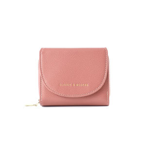 Fashion PU Leather Women Wallet Cute Zipper Multifunctional Foldable Coin Purse Dompet Wanita Perempuan (W-045)