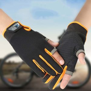 DRESSPLUS Women Hiking Touch Screen Two Fingers Cut Outdoor Climbing Sunscreen Fishing Mittens Fishing Gloves Men Gloves Riding Gloves
