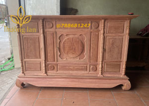 Tủ thờ trơn kiểu huế gỗ hươngkích thước 197x87x127 thờ cúng kiểu hiện đại
