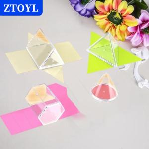 [COD]🔥🔥🔥ZTOYL Funy Perspective Geometry Solid Geometry Model Detachable Primary School Teaching Cube Rectangular Prism Teaching Tool
