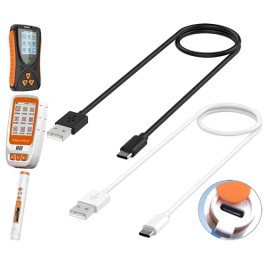 Sturdy USB Type C Charging Cable for Home Use Radiation Detectors and Measurement Instruments Charging Cord
