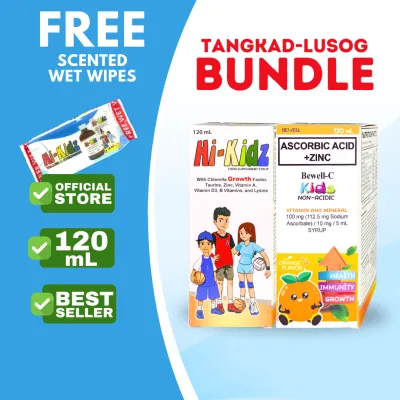 Tangkad Lusog BUNDLE 120mL Bewell C Kids and Hi-Kidz Multivitamins