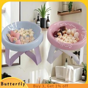 Butterfly ชามอาหารสัตว์เลี้ยงปกป้องกระดูกสันหลังของสัตว์เลี้ยงชามใส่อาหารสัตว์เลี้ยงปกป้องคอสูงพร้อมขาตั้งอุปกรณ์สำหรับแมว