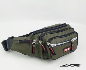 Waistbag Waterproof Sporty 7 Ruang / Tas Selempang / Tas Pinggang / Tas Pria / Tas Anti Air