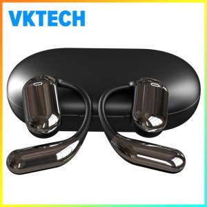 [Vktech]Wireless BT Language Translator Earbuds 144 Languages Translation Headphones 3-in-1 for Travel Business and Learning