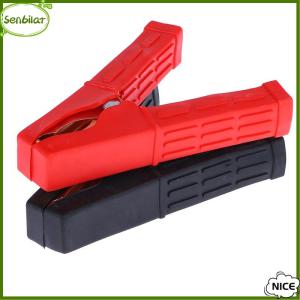 [Senbilar] 2pcs 200A Crocodile Alligator Clips Car Battery Insulated Clip Clamp Connector for Jumper Cables Boost