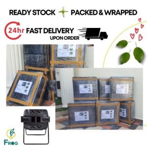 F.R.O.G 160L Tumbling Compost Bin - 100% BEST QUALITY Frog Compost Tumbler Frog Planter - Lazada