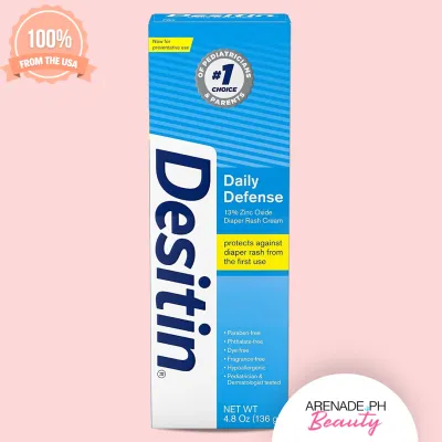 Desitin Daily Defense Baby Diaper Rash Cream with 13% Zinc Oxide 4.8 oz / 136 g