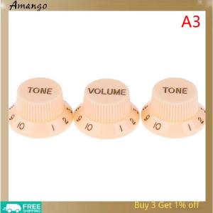 Amango Guitars strat knob 1-Volume 2-Tone control knobs for guitar