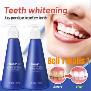 Pembersih karang gigi Pemutih gigi probiotik odol Pemutih gigi dan karang gigi 290 Gram Pemutih gigi permanen Teeth whitening pemutih gigi dan penghilang karang gigi pasta gigi pemutih Perawatan Pemutihan Gigi PASTA GIGI CHARCOAL SR12