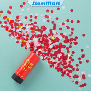 ItemMart Colored Twisting Wedding Party Poppers/ Confetti Party Supplies Hand-held Small Salute