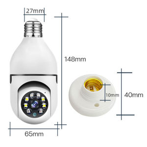 【BUY1 TAKE1】V380 Pro CCTV Camera Connect Cellphone CCTV Light Bulb Night Vision Security Camera No Need Internet Wifi Connect 360