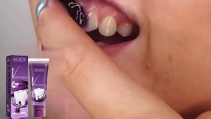 【Ready Stock】EELHOE   Purple Toothpaste Whitening Toothpaste Teeth Whitening Brightening Color Correcting For Sensitive Teeth Fresh Breath Coffee Tea Smoke Stains Daily Oral Care Dental Care 60g