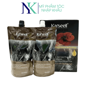 MÀU NHUỘM KARSEELL THẢO DƯỢC LINH CHI PHỦ BẠC 500ML