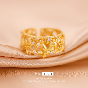 แหวนทอง 0.6 กรัม ทอง 96.5% มีใบรับปกลวงออกน้อยนกกางเขนโบราณจุดเจาะแหวนนิ้วมือเก็บเงินปลายทาง