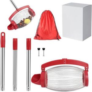 QBLADE Alat Ambil Bola Ambil Biji-bijian Oval Nut Gatherer