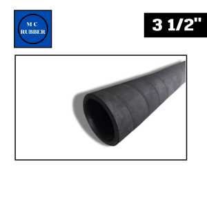 ท่อยางผ้าใบ NCR ยาว 90cm สีดำ ทนทาน สำหรับงานอุตสาหกรรม รุ่น MC RUBBER