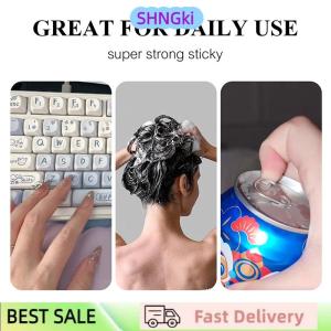 SHNGki 240 PCS Waterproof Double Sided False Nail Art Adhesive Tape Glue Sticker DIY Tips Fake Nail Acrylic Manicure Gel Makeup Tools