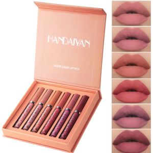 Lipstick waterproof tahan lama liptint lipmatte lip gloss viral口红 化妆品 lip matte lipstick set box lip tint makeup