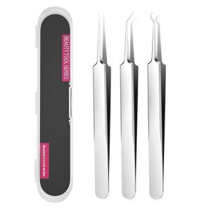 ASRV Professional Stainless Steel Acne Needle Set for Salon Beauty Treatment